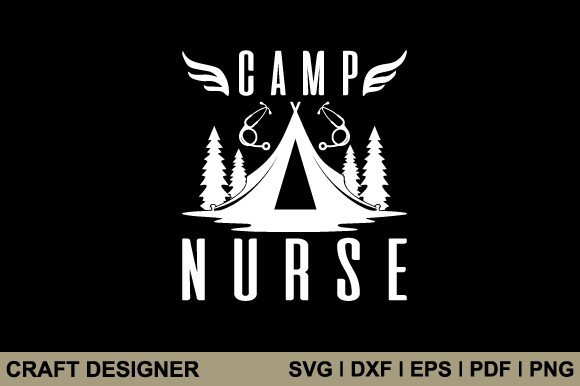Camp Nurse Svg Printable Cut File