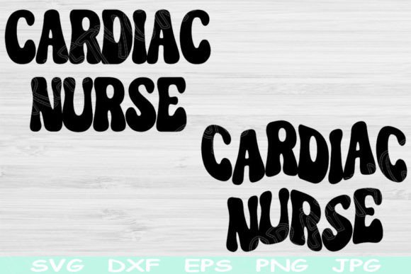 Cardiac Nurse Svg, Heart Nurse Svg File