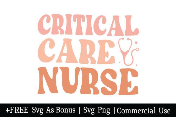 Critical Care Nurse Svg: Graphics and Crafts for Real Publishing