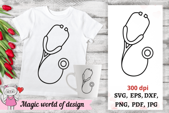 Doctor Nurse SVG Stethoscope Png Clipart