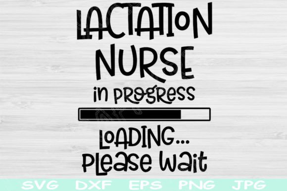 Lactation Nurse Svg in Progress Loading