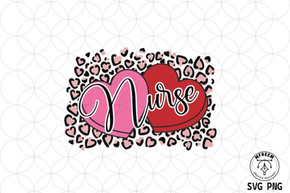 Leopard Heart Valentine Nurse SVG Review