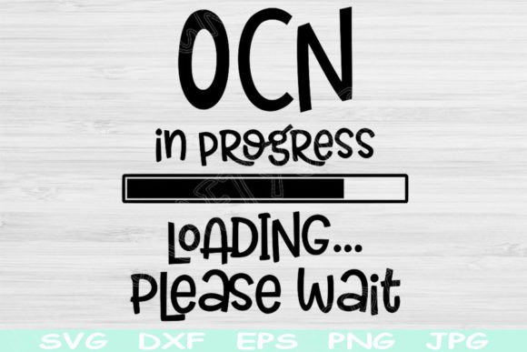 Nurse Svg, OCN Svg in Progress Loading