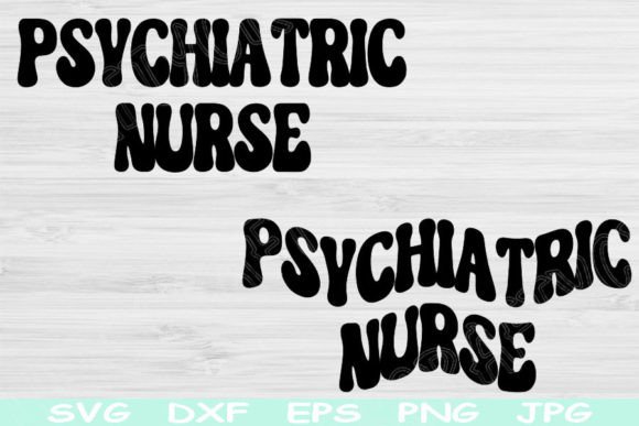 Psychiatric Nurse Svg, Mental Health Svg