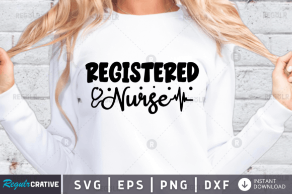 Registered Nurse Svg Design: Graphics and Crafts