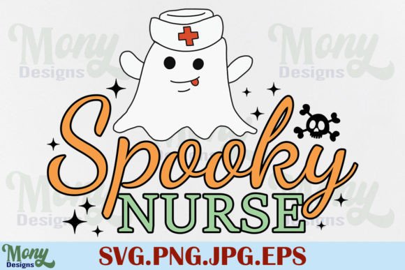 Spooky Nurse SVG Halloween Nurse