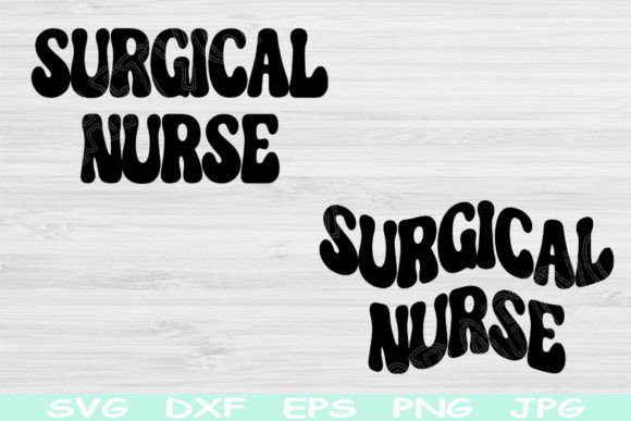 Surgical Nurse Svg for Graphics and Crafts