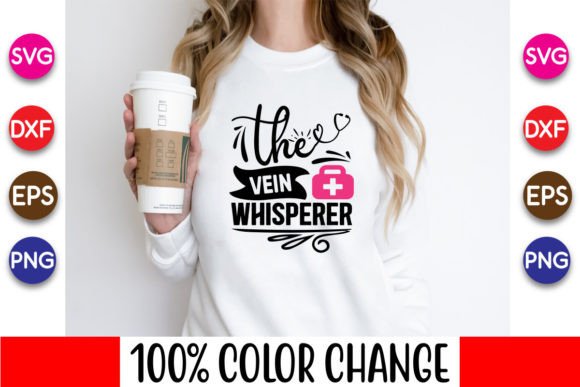 The Vein Whisperer, Nurse Svg Designs